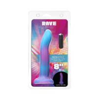 Dildo Rave que Brilla en la Oscuridad de 8 in. Addiction