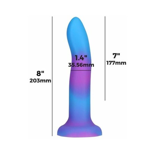 Dildo Rave que Brilla en la Oscuridad de 8 in. Addiction