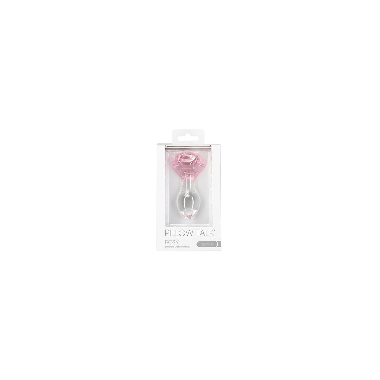 Pillow Talk Rosy Plug Anal de Cristal