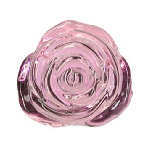 Pillow Talk Rosy Glass Anal Plug