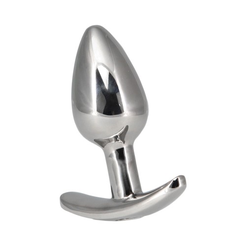 Pillow Talk Sneaky Stainless Steel Anal Plug with Swarovski Crystal