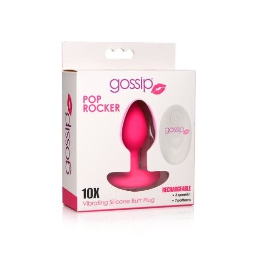 Curve Toys Plug Anal de Silicona Control Remoto