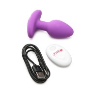 Curve Toys Gossip Pop Rocker Remote-Controlled Anal Plug Violet