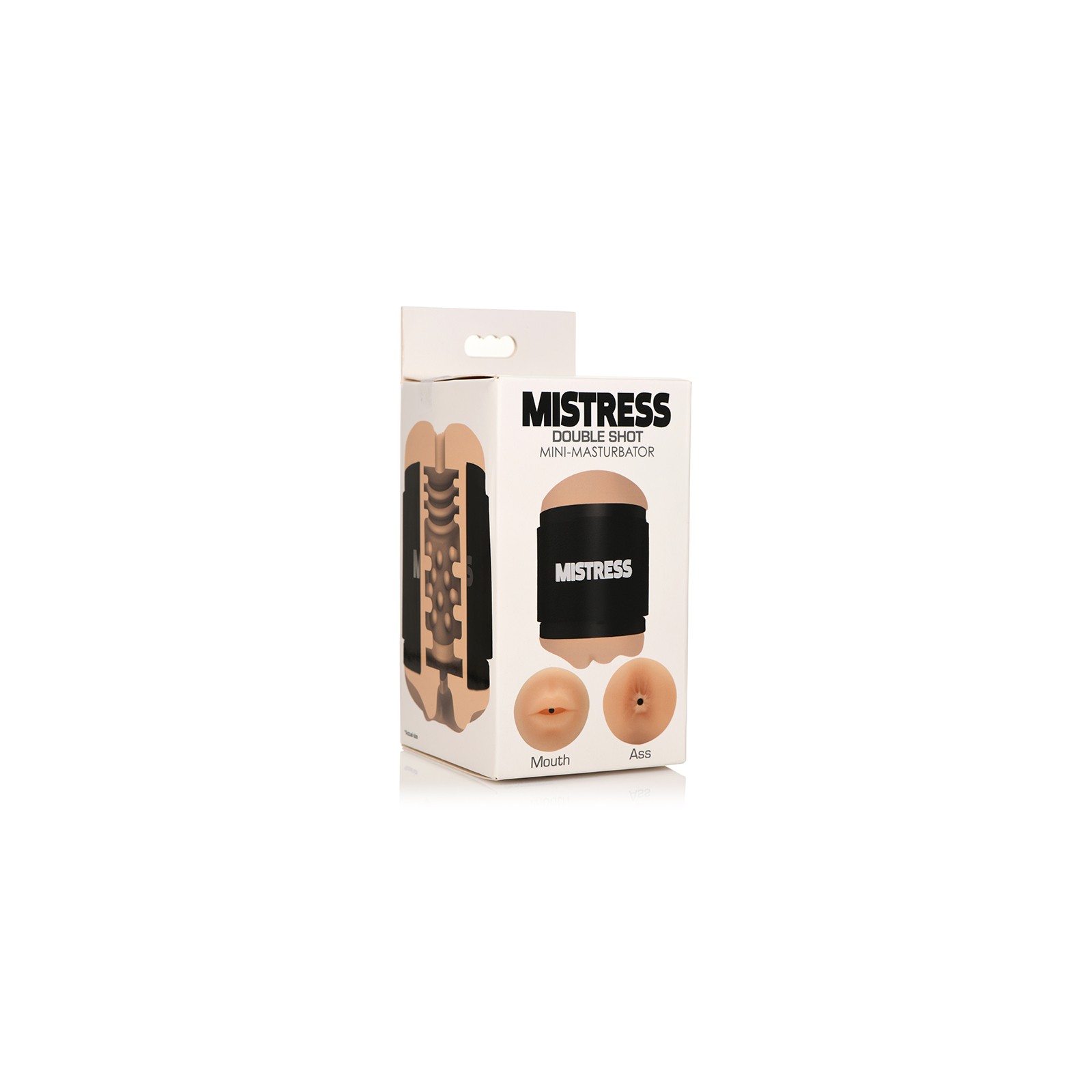 Mini Masturbador Doble Shot Mistress - Boca y Trasero