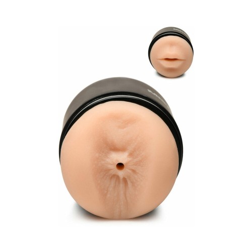 Curve Toys Mistress Double Shot Mini Masturbator - Ass & Mouth