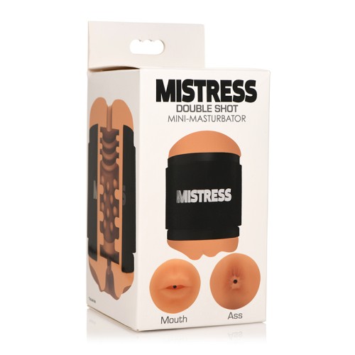 Curve Toys Mistress Double Shot Mini Masturbator