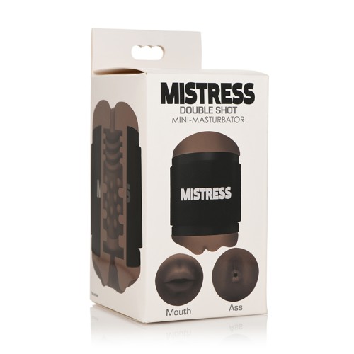 Mistress Double Shot Mini Masturbator by Curve Toys