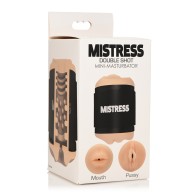 Masturbador Mini Double Shot Curve Toys para el Placer Supremo