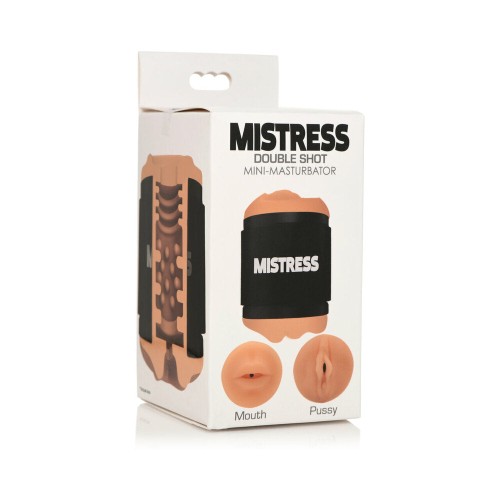 Curve Toys Mistress Mini Masturbador - Doble Tiro