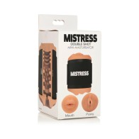 Curve Toys Mistress Mini Masturbator - Double Shot