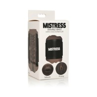 Mistress Double Shot Mini Masturbator - Travel-Friendly Pleasure