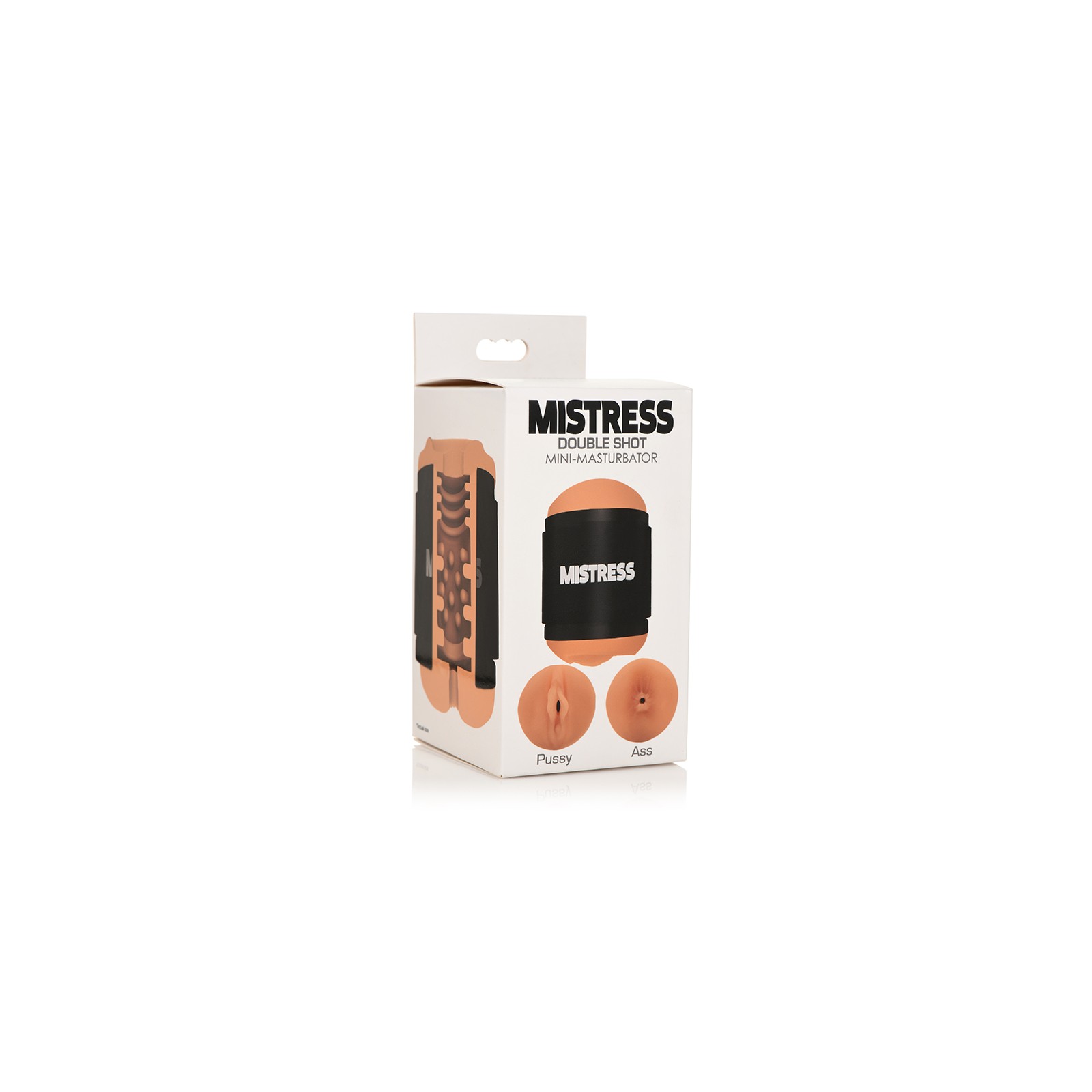 Curve Toys Mistress Mini Masturbador Doble Shot para Placer