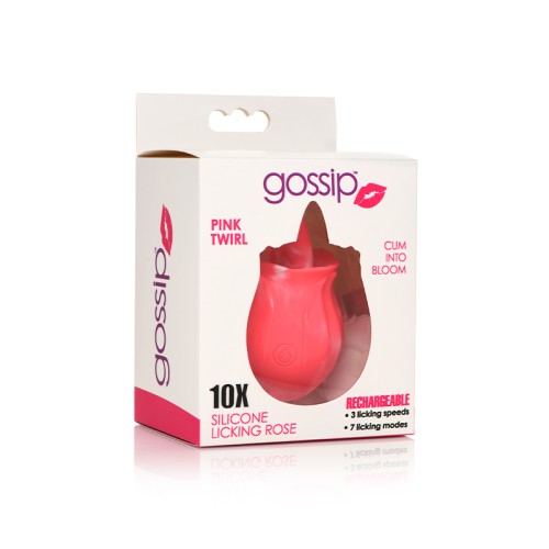 Curve Toys Gossip Licking Rose Vibrator