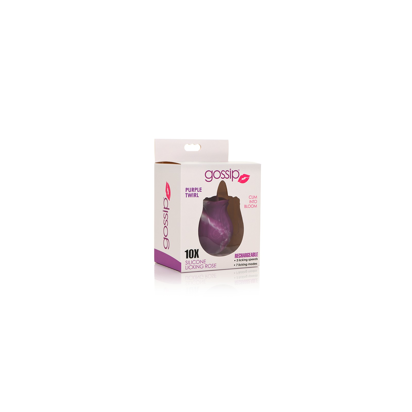 Vibrador Rosa Lingüista Recargable para un Placer Delicado