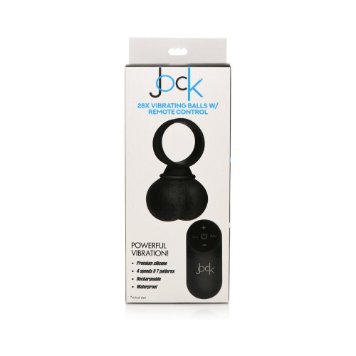 Curve Toys Jock 28X Vibrating Silicone Balls