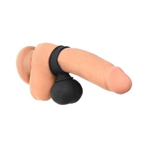 Bolas de Silicona Jock XL con Control Remoto Negro