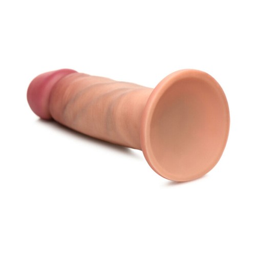 Dual Density Silicone Dildo for Realistic Pleasure