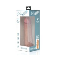 Curve Toys Jock Dual Density Silicone Dildo with Suction Cup