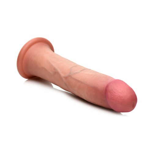 Curve Toys Dual Density Dildo with Suction Cup