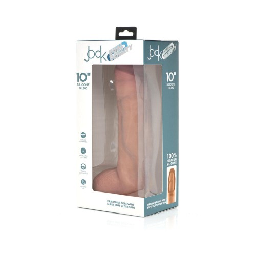 Dildo de Silicona Curve Toys Jock con Ventosa - Placer Supremo