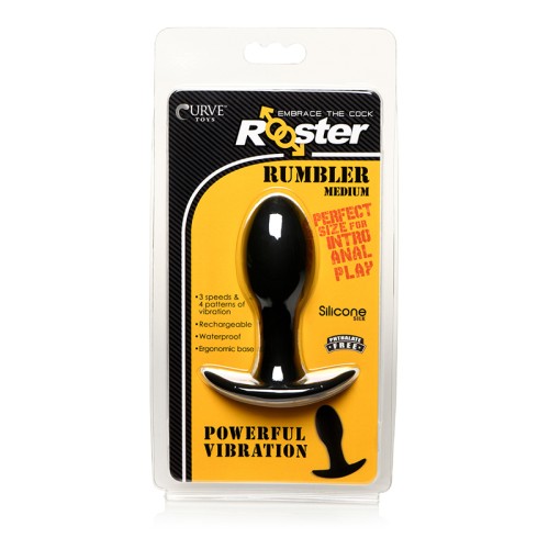 Plug Anal Vibrador Rooster Rumbler Curve Toys