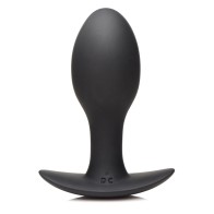 Curve Toys Rooster Rumbler Vibrating Anal Plug - Large Black