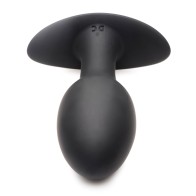 Curve Toys Rooster Rumbler Vibrating Anal Plug - Large Black