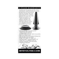 Evolved Advanced Chrome Vibrating Anal Plug