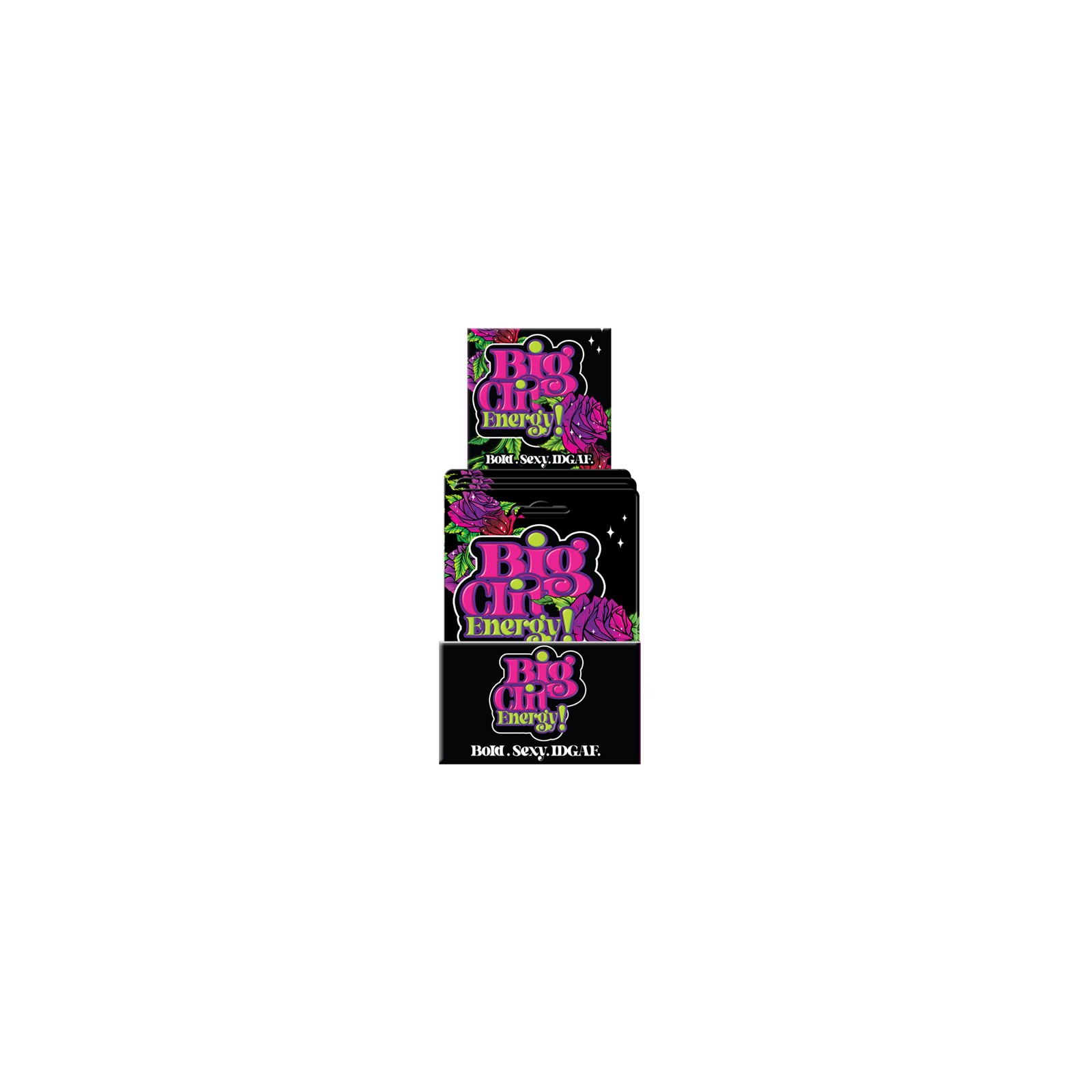 Big Clit Energy Female Enhancer 1-Pack Display 24 Pieces