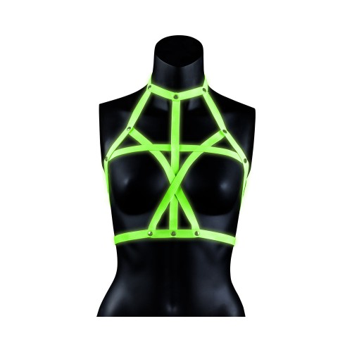 Ouch! Glow in the Dark Bra Harness for Bold Play