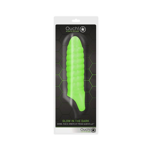 Ouch! Glow in the Dark Penis Sleeve for Fun Play