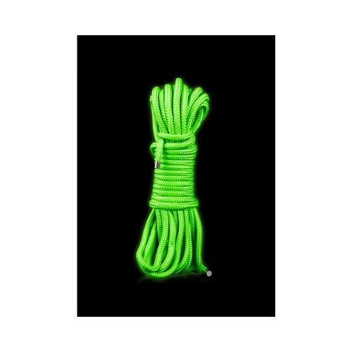 Ouch! Glow in the Dark Rope 10 m Neon Green