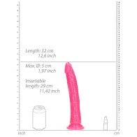 RealRock Glow in the Dark Slim Dildo