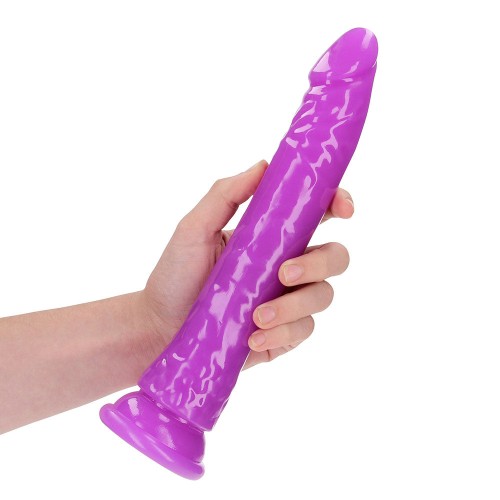 Dildo Slim que Brilla en la Oscuridad RealRock