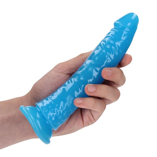 RealRock Glow in the Dark Slim 7 in. Dildo