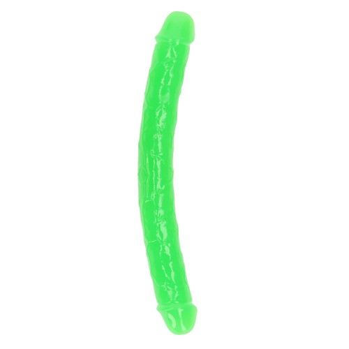 Dildo Doble Glow in the Dark RealRock