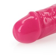 RealRock Glow in the Dark Double Dong 12 in. Neon Pink