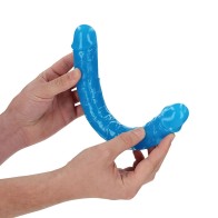 Dildo Doble Glow in the Dark RealRock - Diversión Máxima