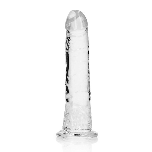 Dildo Slim RealRock Transparente 6 in