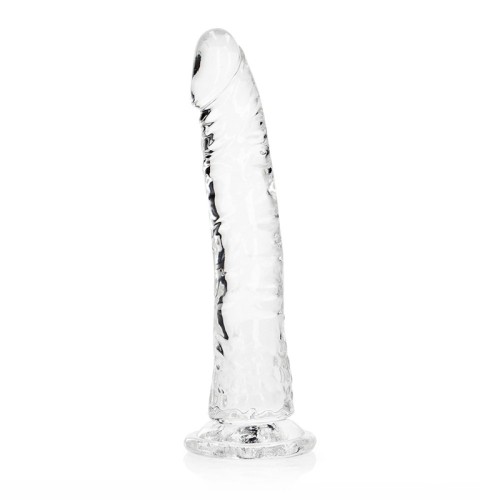 Dildo Transparente Slim RealRock 8 Pulgadas