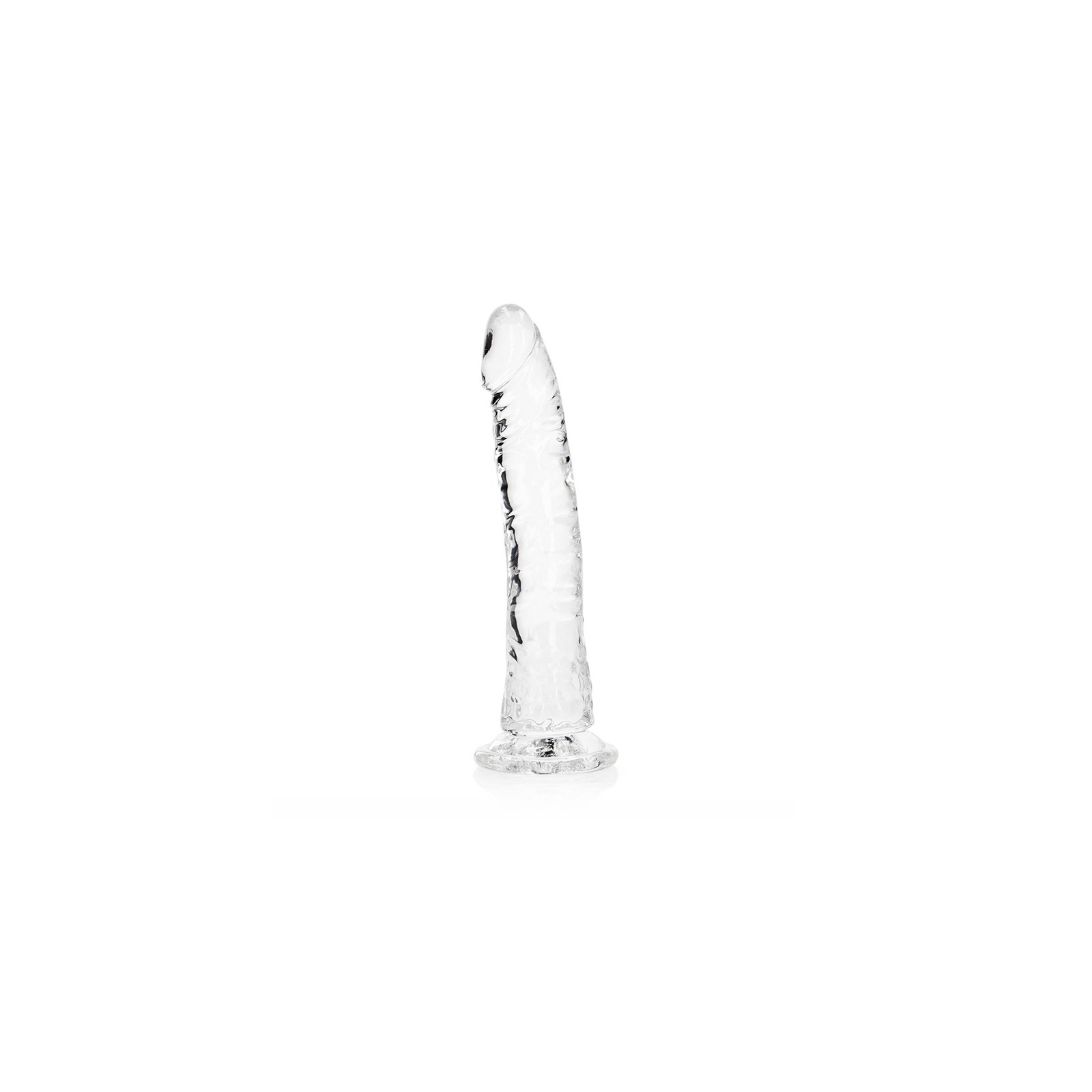 Dildo Transparente Slim RealRock 8 Pulgadas