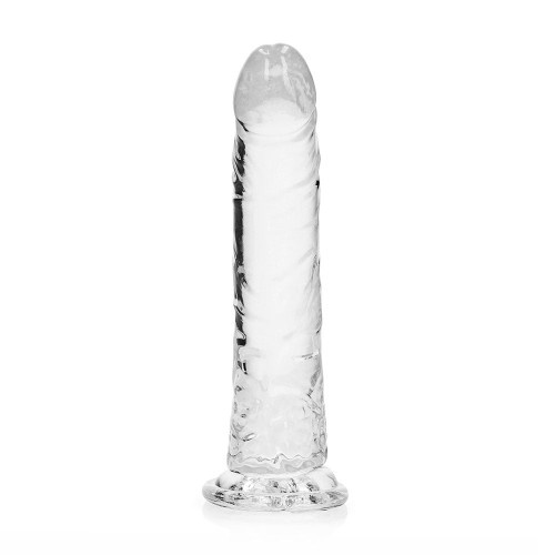 Dildo Transparente Slim RealRock 8 Pulgadas