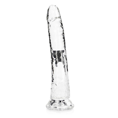 Dildo RealRock Crystal Clear de 10 in.