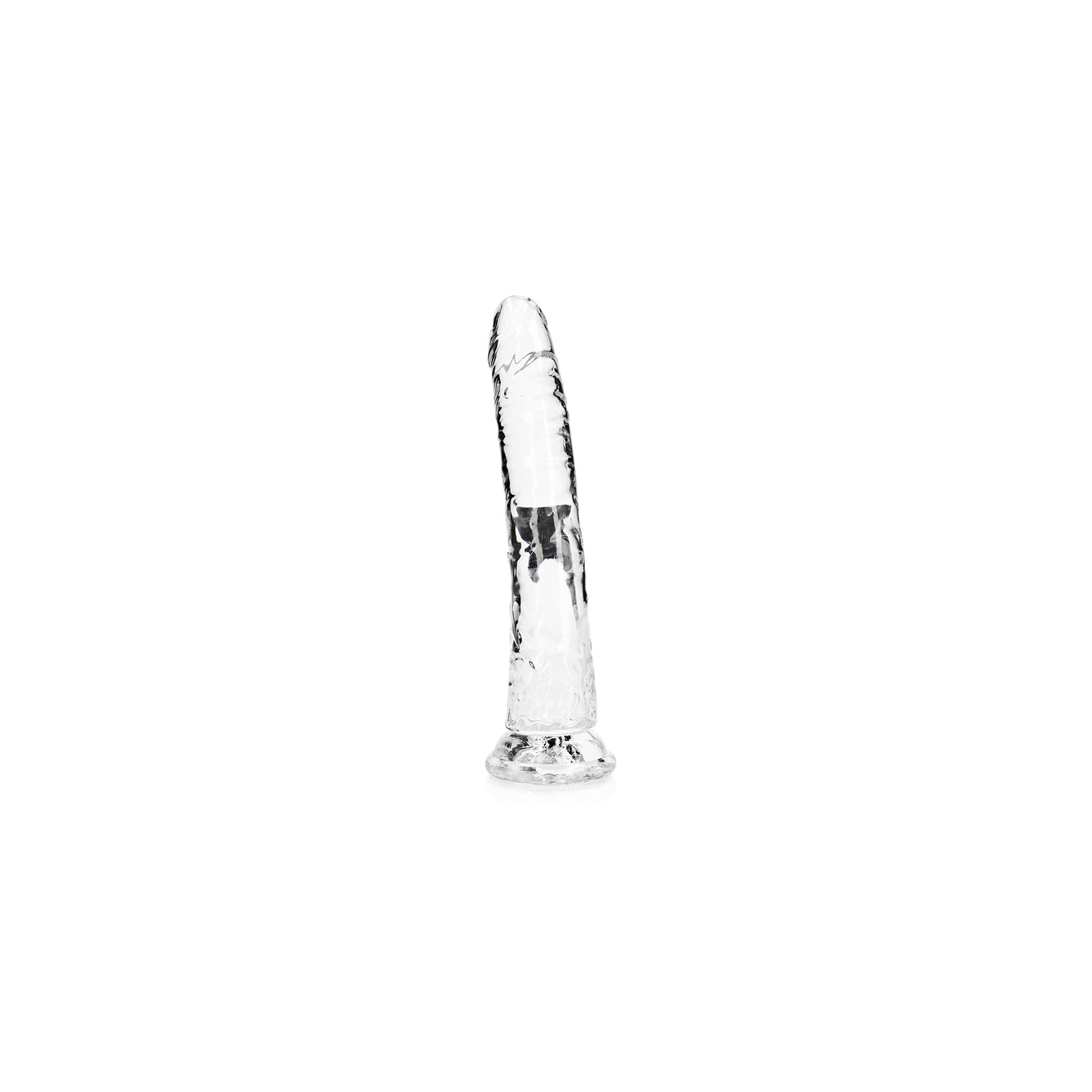 Dildo RealRock Crystal Clear de 10 in.