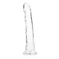 Dildo RealRock Crystal Clear de 10 in.