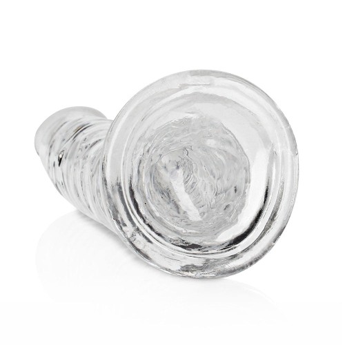 RealRock Crystal Clear 10 in. Dildo