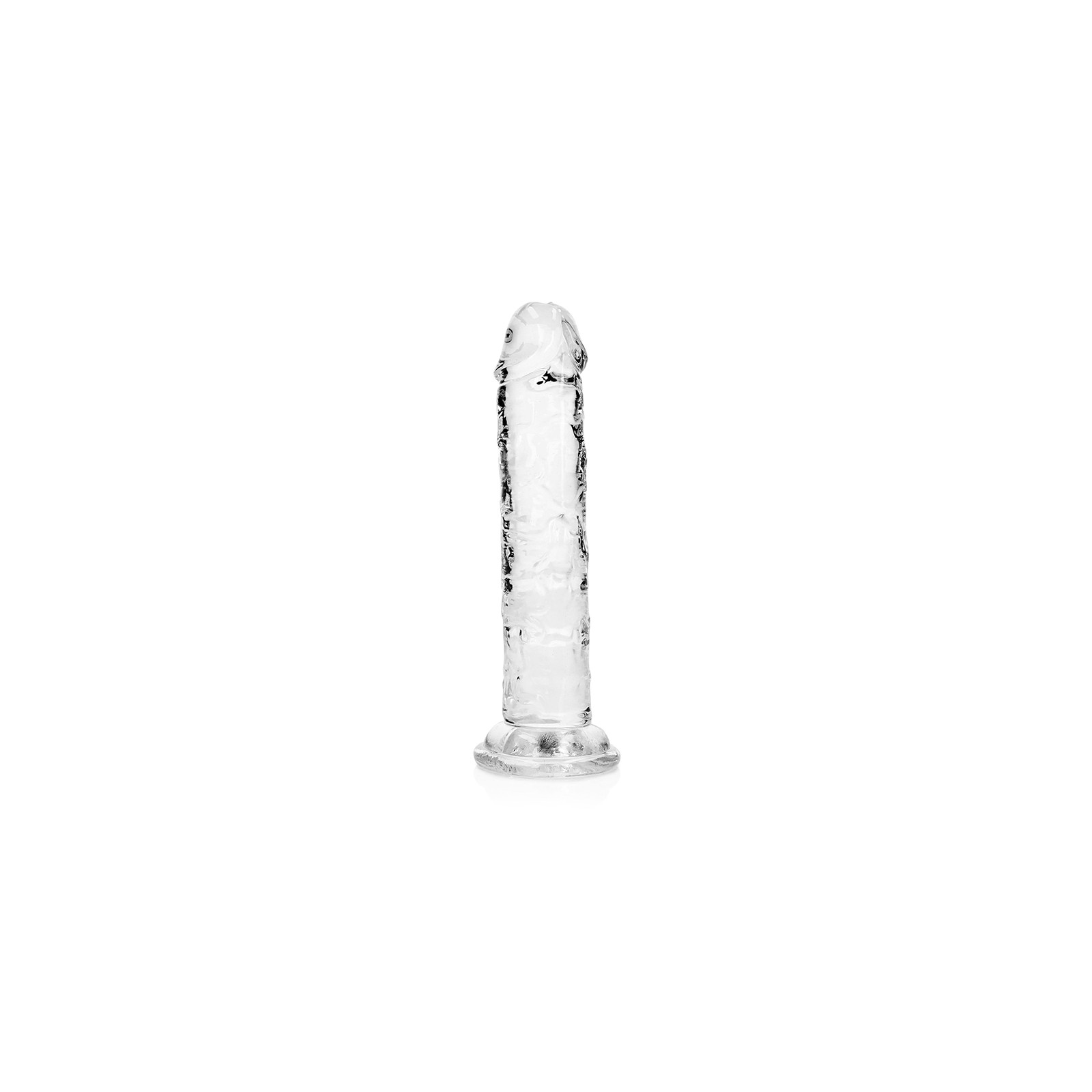 Dildo Claro RealRock para Placer Versátil