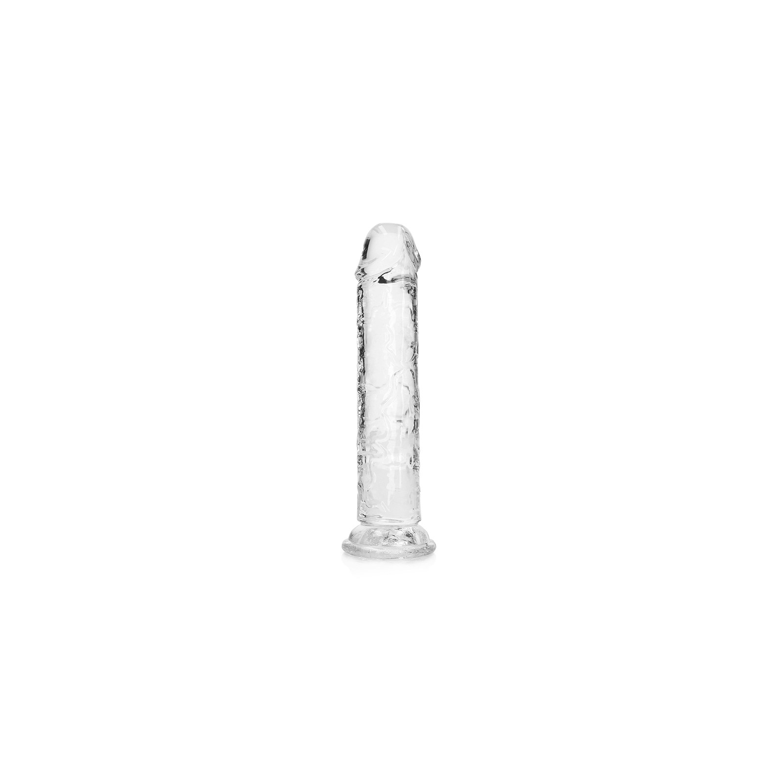 Dildo Transparente RealRock 7 pulgadas - Placer Extremo