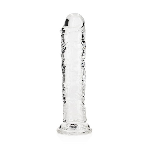 Dildo Transparente RealRock 7 pulgadas - Placer Extremo