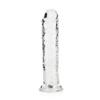 Dildo Transparente RealRock 7 pulgadas - Placer Extremo